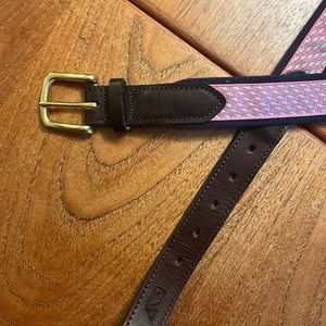 Vineyard Vines Belt with Whales